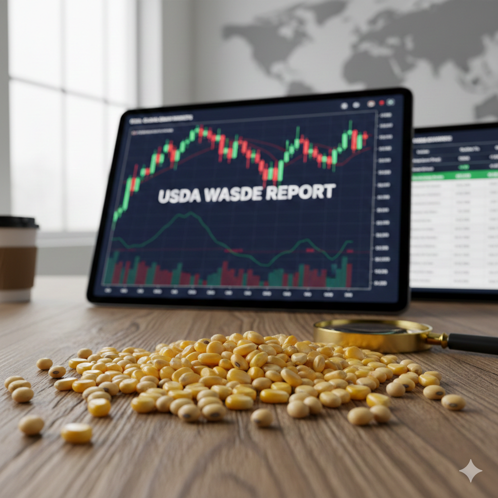 INFORME DEL USDA CON POCOS CAMBIOS; ATENCION EN MAÍZ