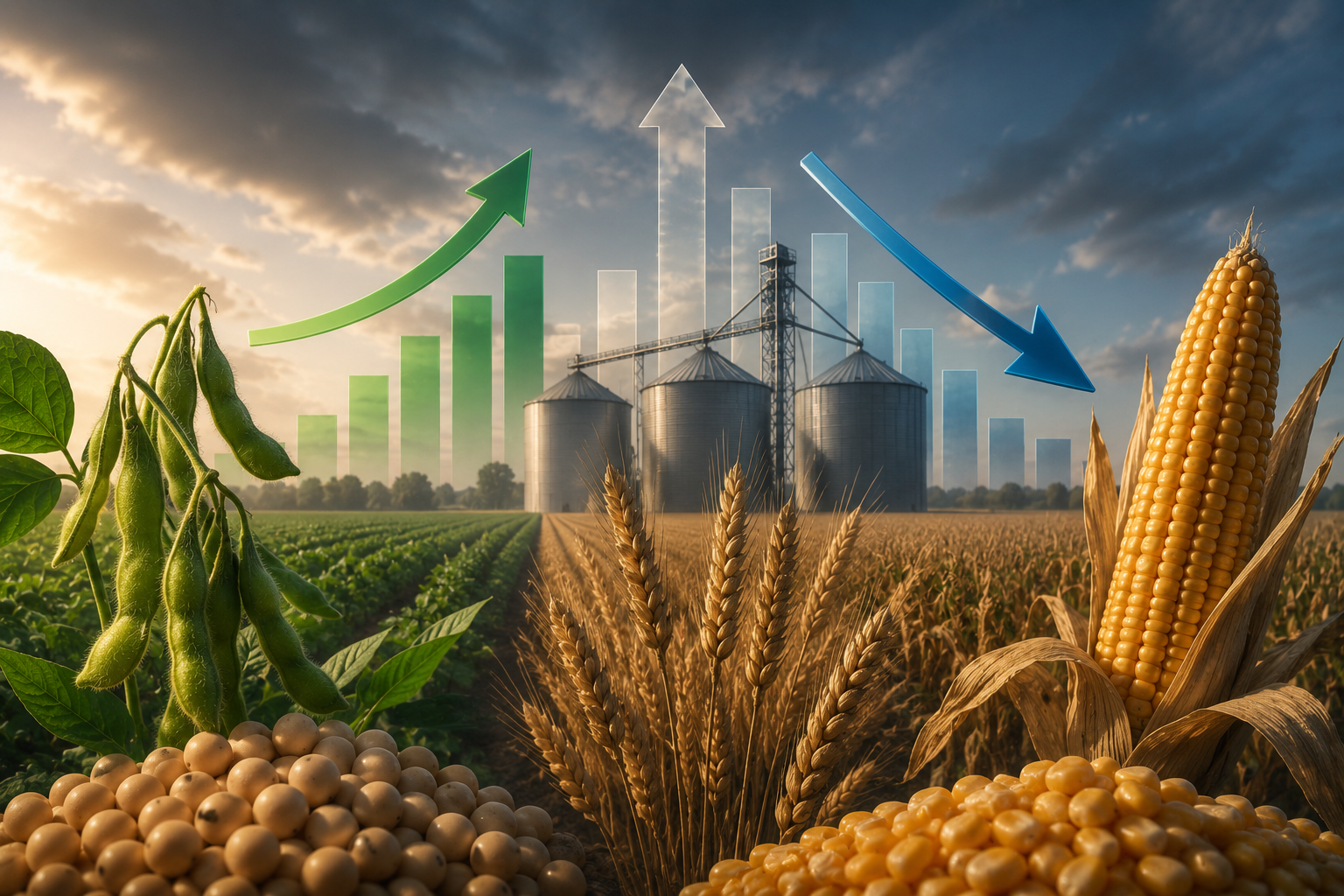 USDA: el mercado espera más soja, menos maíz y stocks más holgados