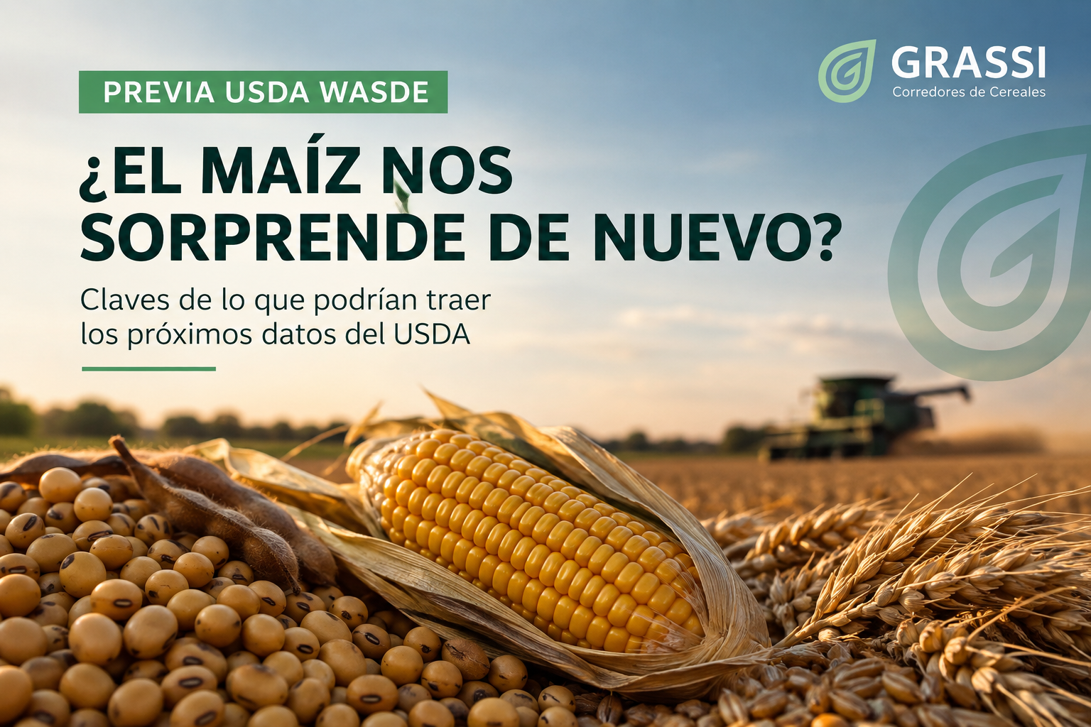 PREVIA USDA WASDE: ¿EL MAÍZ NOS SORPRENDE DE NUEVO?